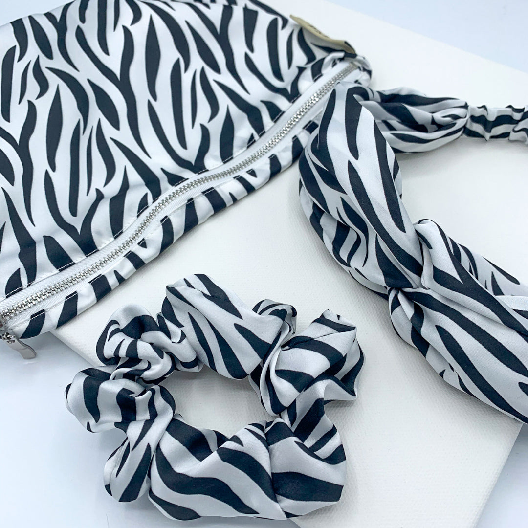 Zebra Print Wash Bag
