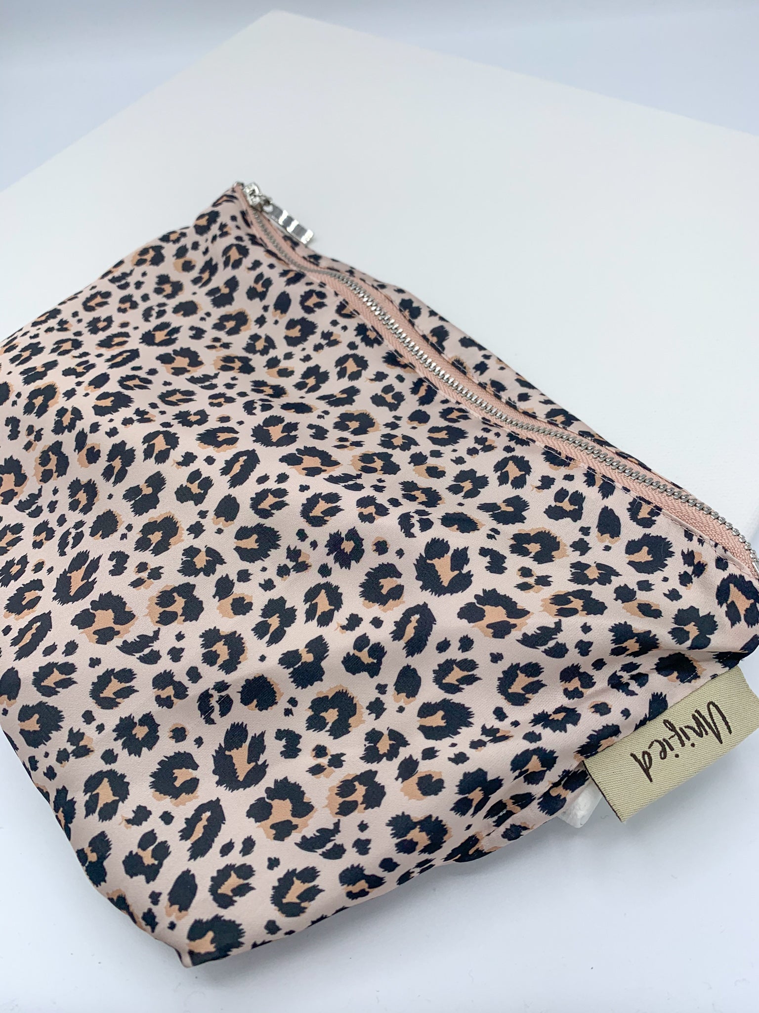 Leopard Print Wash Bag