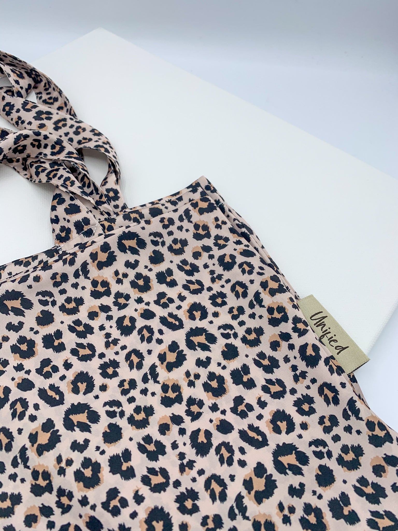 Leopard Print Tote Bag