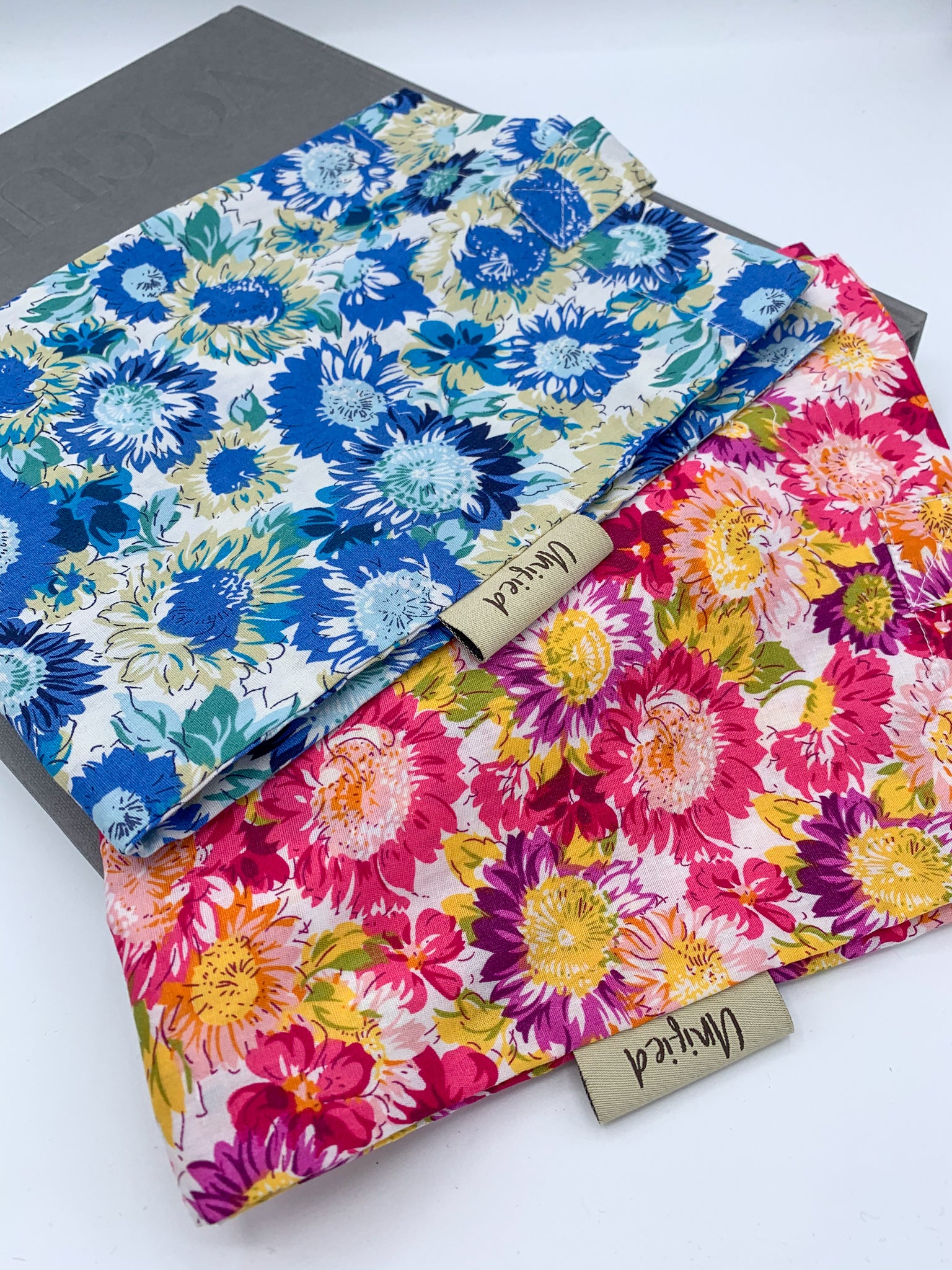 Sunflower Floral Tote Bag - Pink