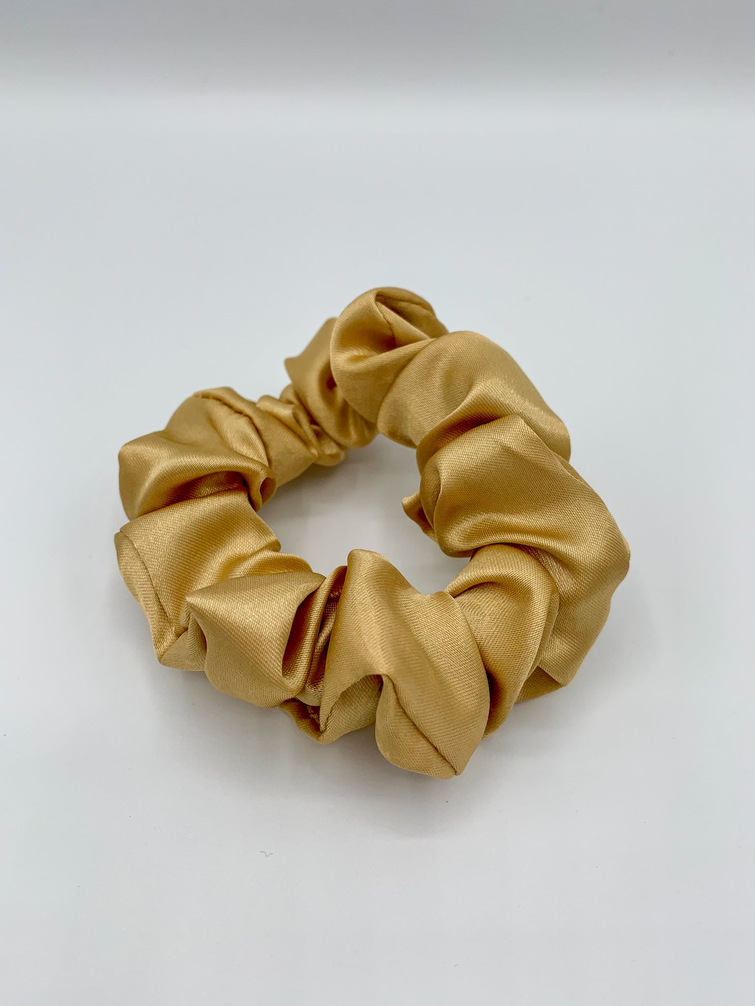 Satin Scrunchie - Stone