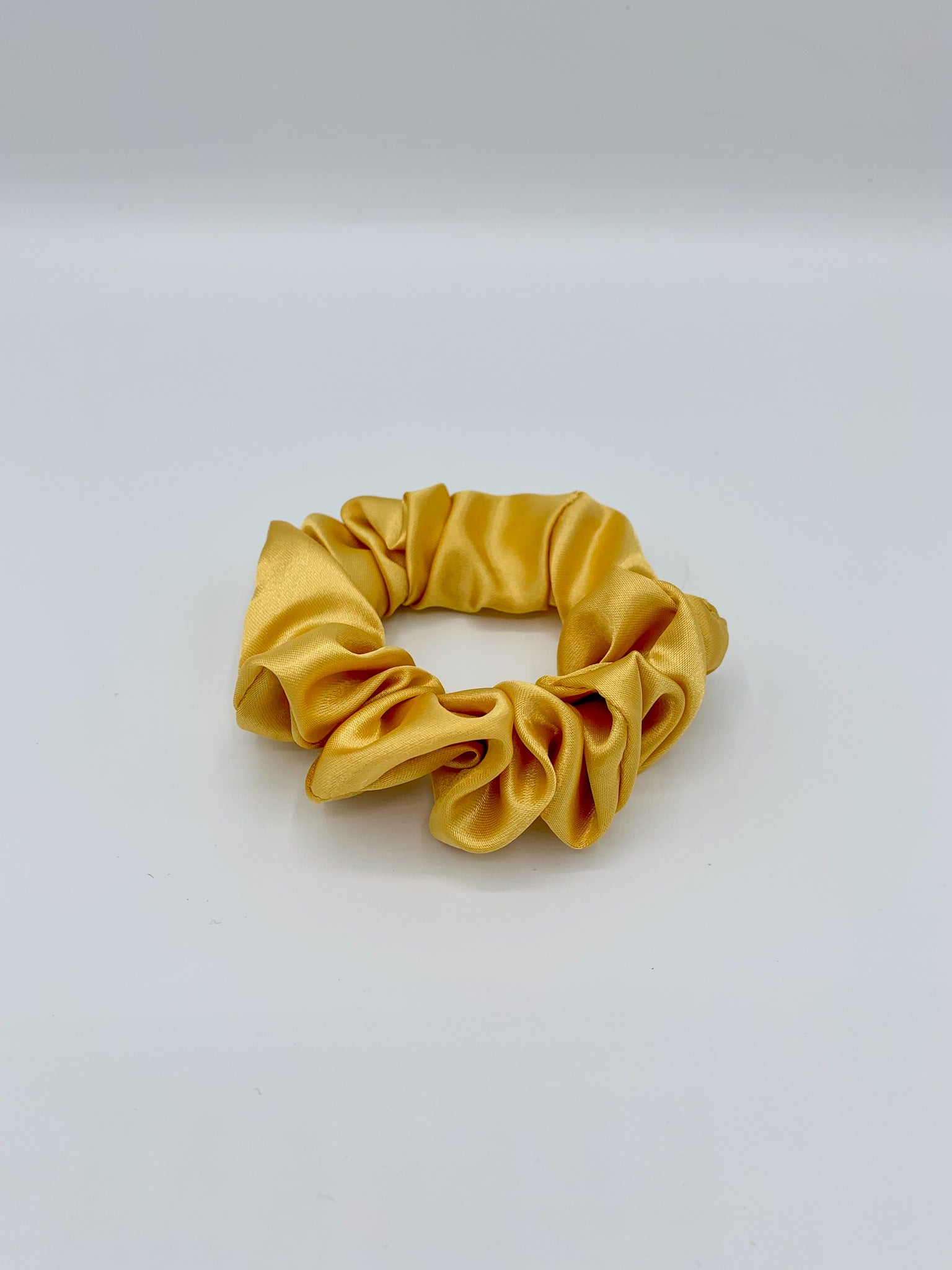 Satin Scrunchie - Gold