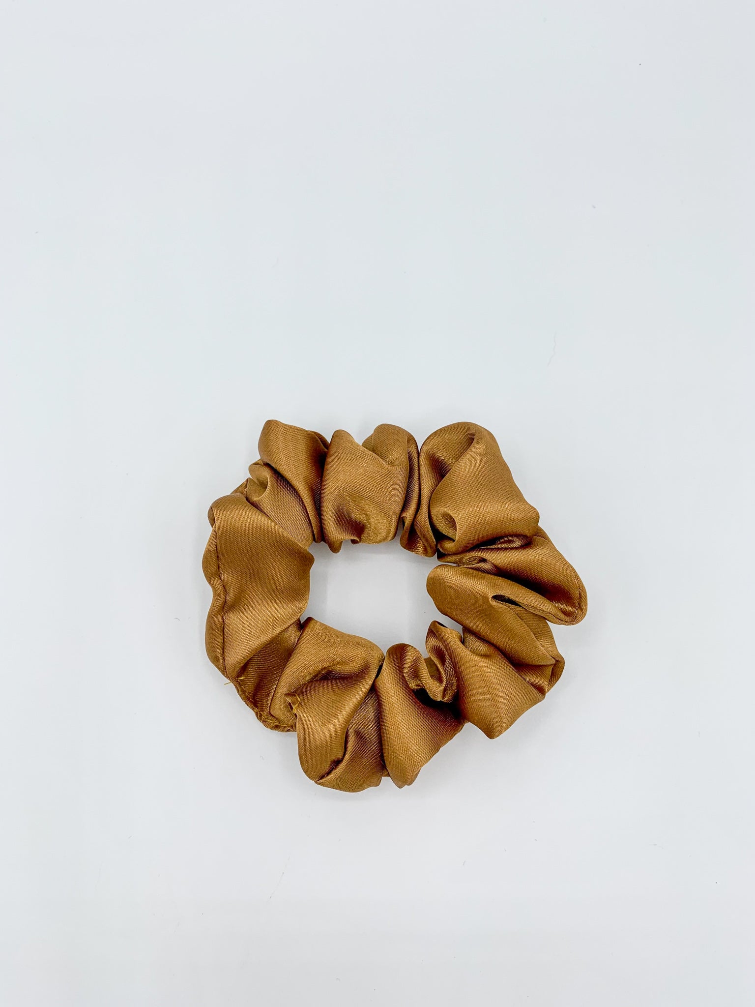 Satin Scrunchie - Mocha