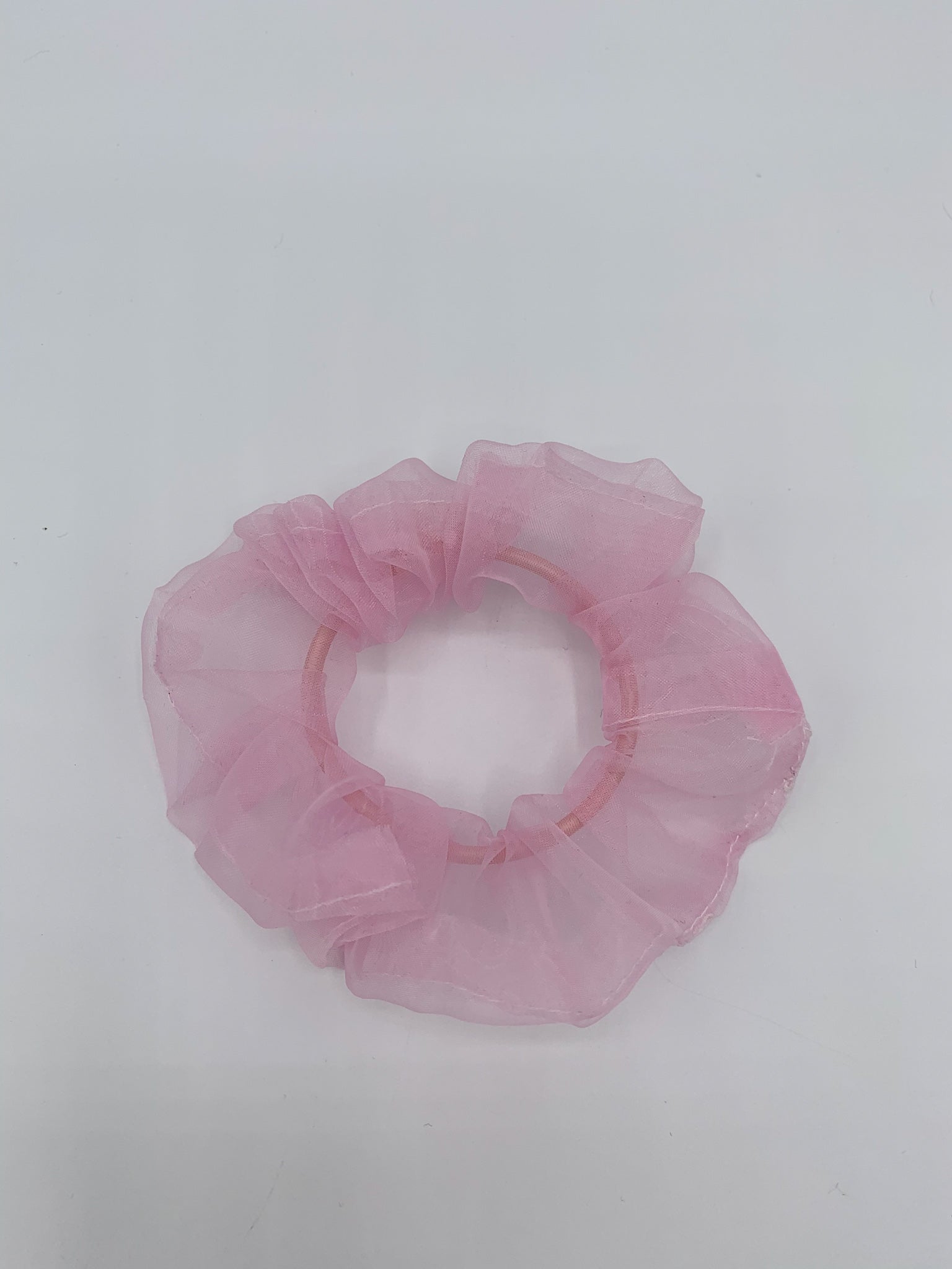 Organza Scrunchie - Pink