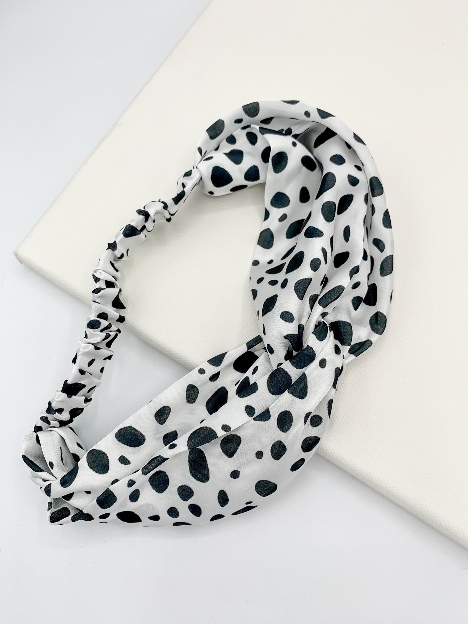 Dalmatian Print Headband