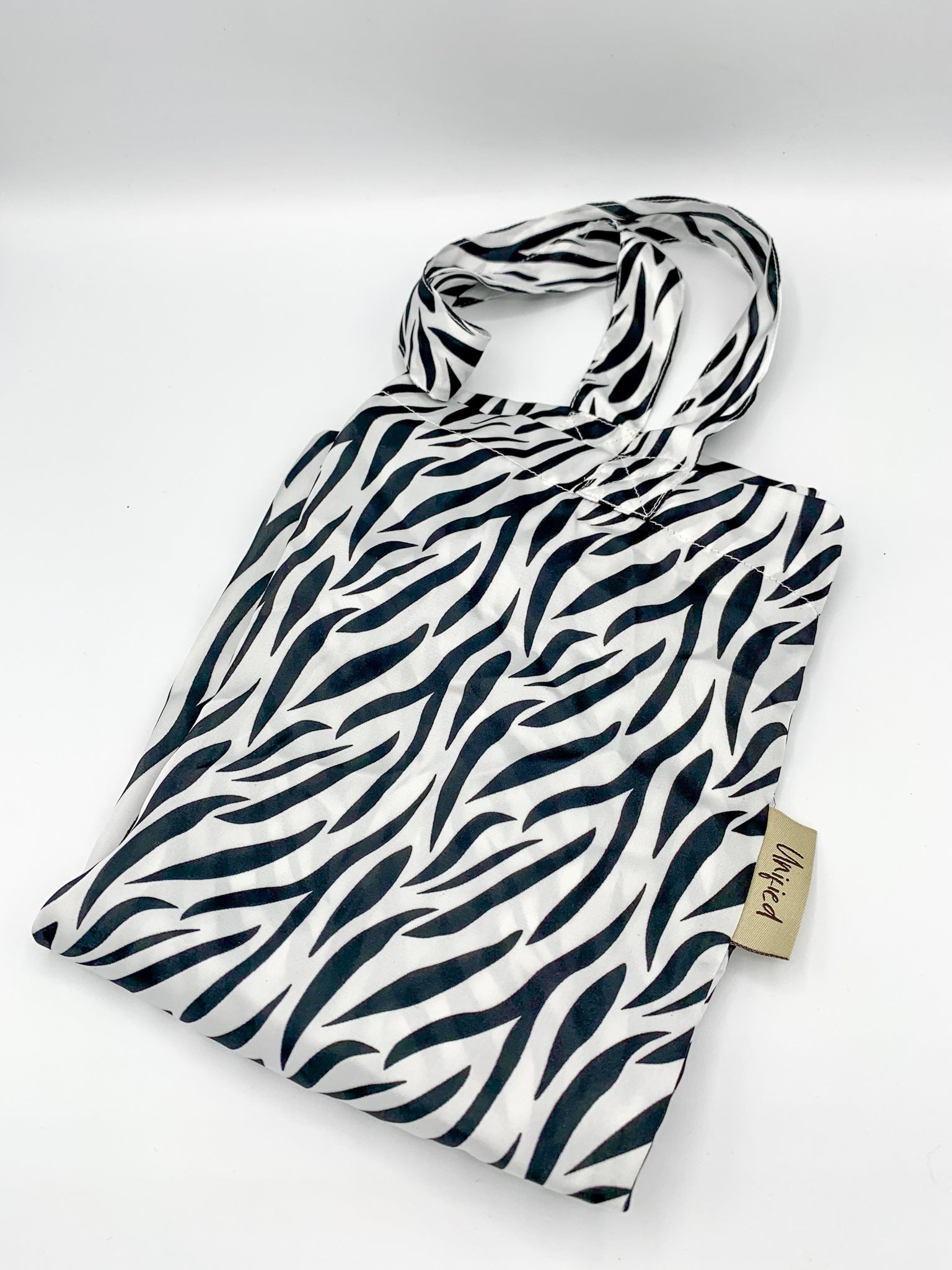 Zebra Print Tote Bag
