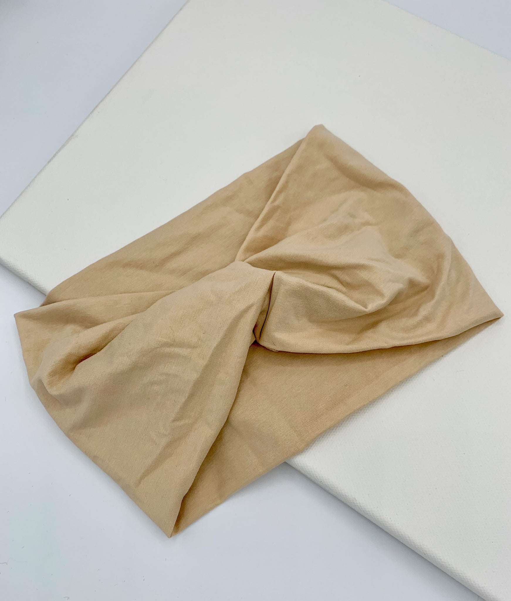 Jersey Headband - Nude