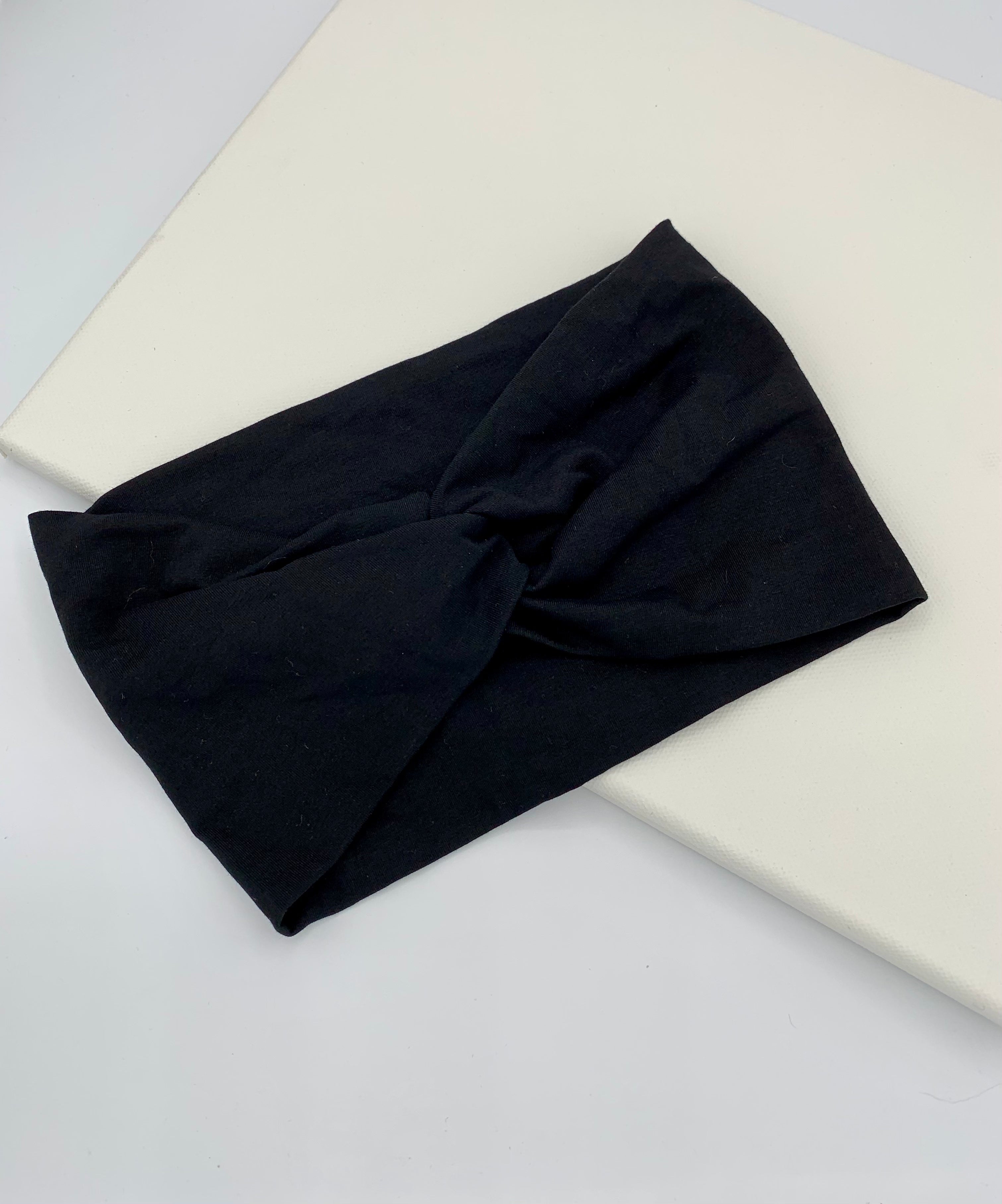 Jersey Headband - Black