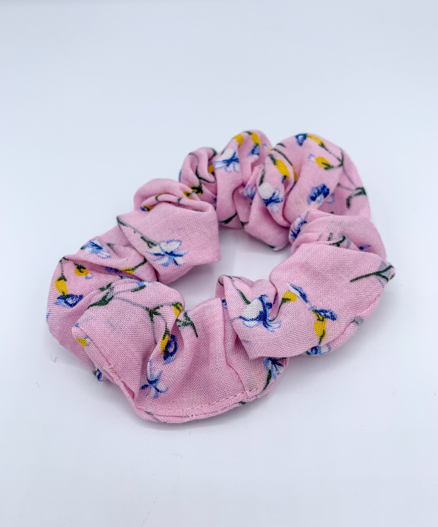 Ditsy Floral Scrunchie - Pink