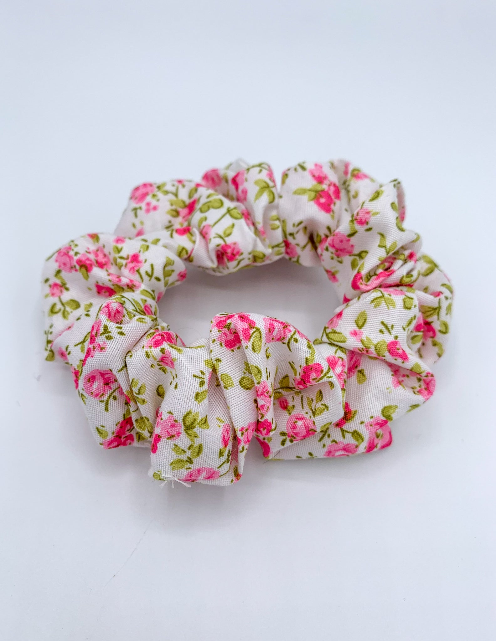 Ditsy Floral Scrunchie - Pink