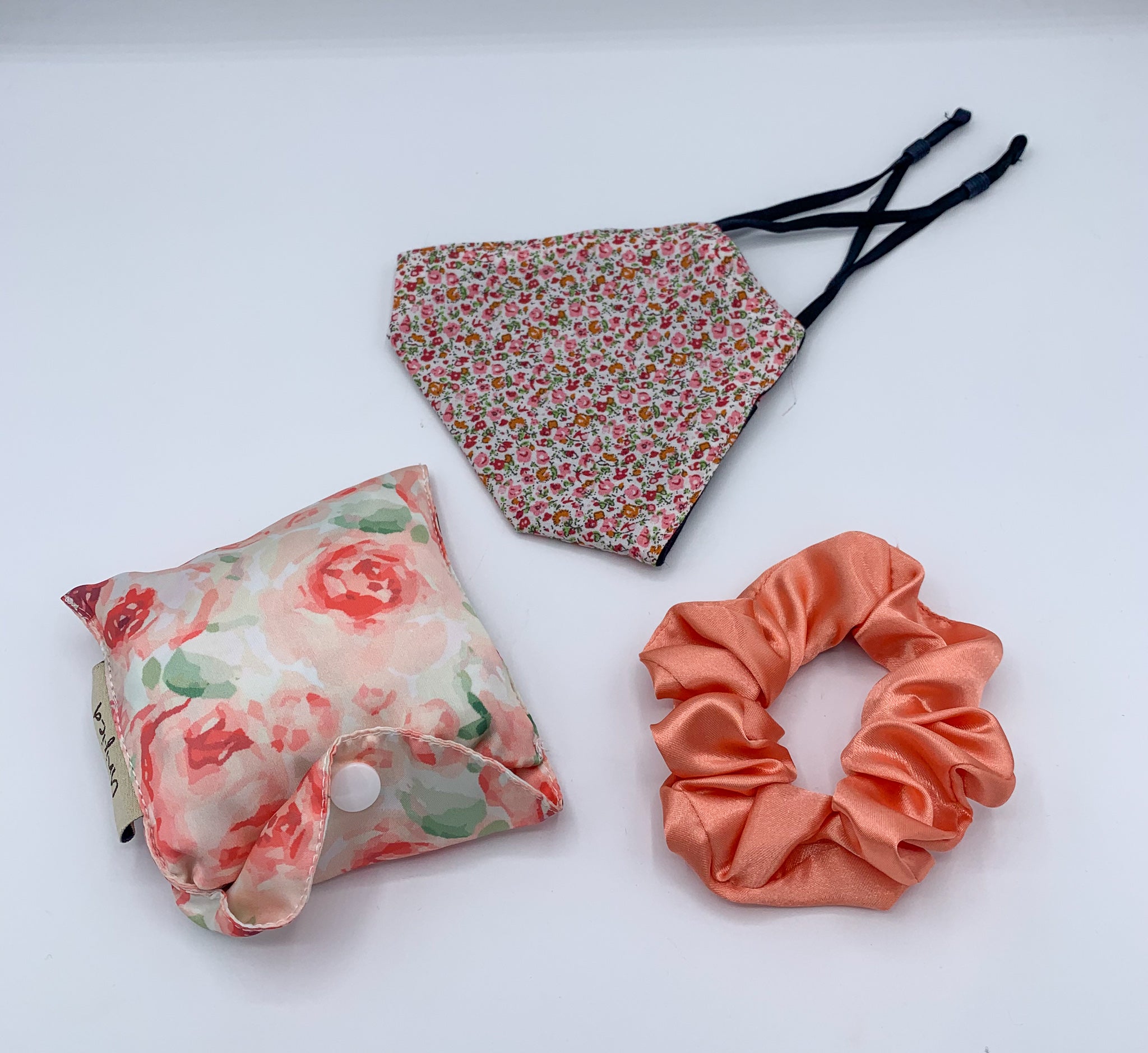 Berry Orange Floral Bundle