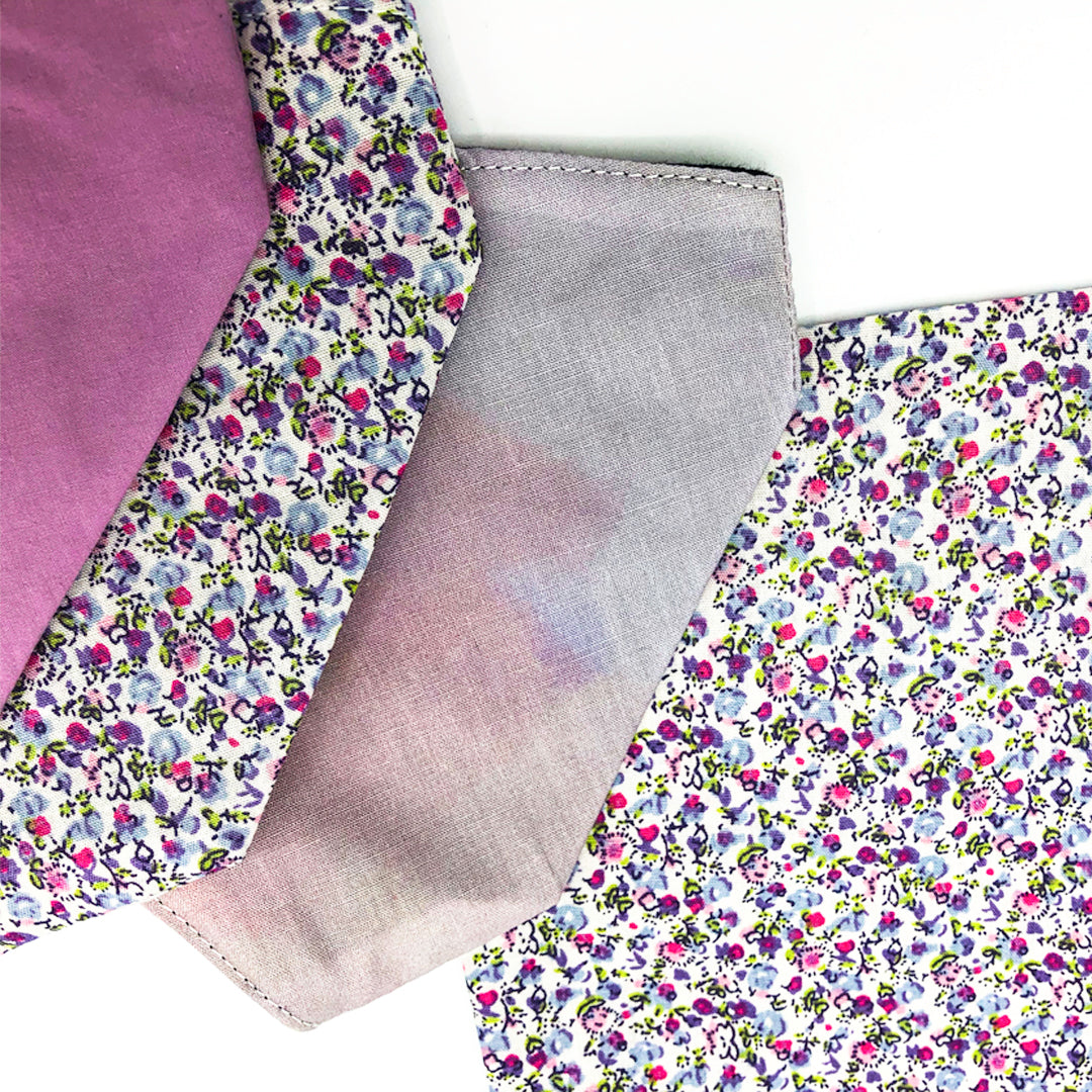 Pretty face masks - ditsy print face mask